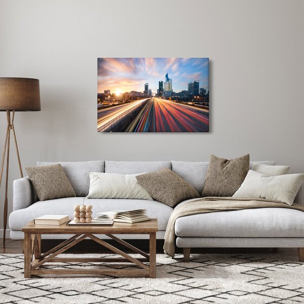 Obraz - Cesta veľkomesta (90x60 cm)