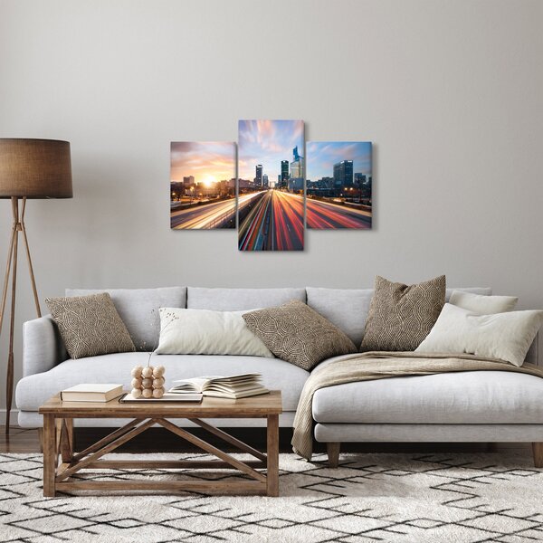 Obraz - Cesta veľkomesta (90x60 cm)