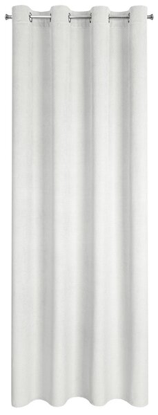ZATEMŇOVACÍ ZÁVES NA KRÚŽKOCH ELIZA 140X250 CM BIELA