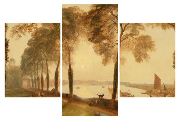 Obraz - Joseph Mallord William Turner, Mortlake Terrace, reprodukcia (90x60 cm)