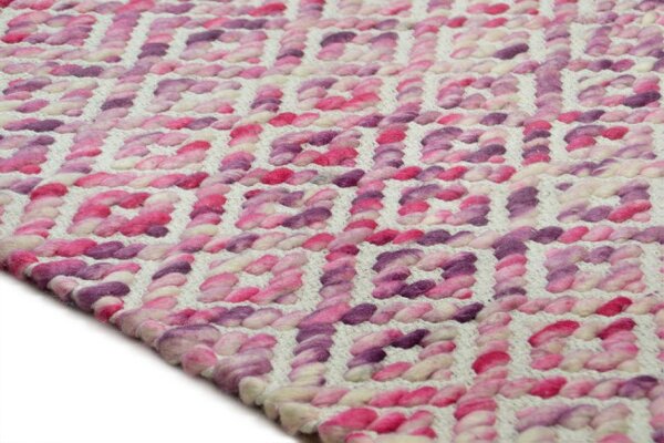 Koberec TOM TAILOR SMOOTH COMFORT DIAMOND BERRY