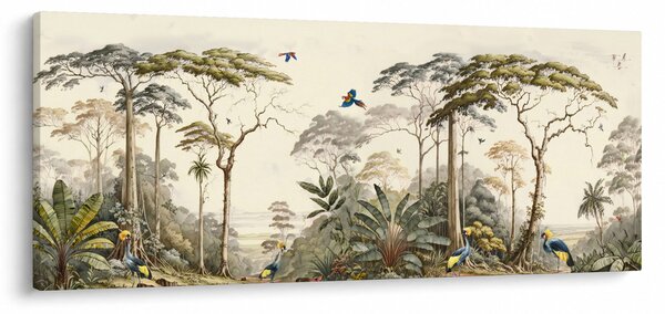 Obraz - Amazonský prales (120x50 cm)