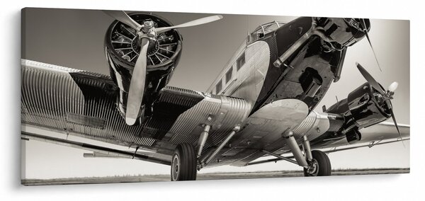 Obraz - Historické lietadlo (120x50 cm)