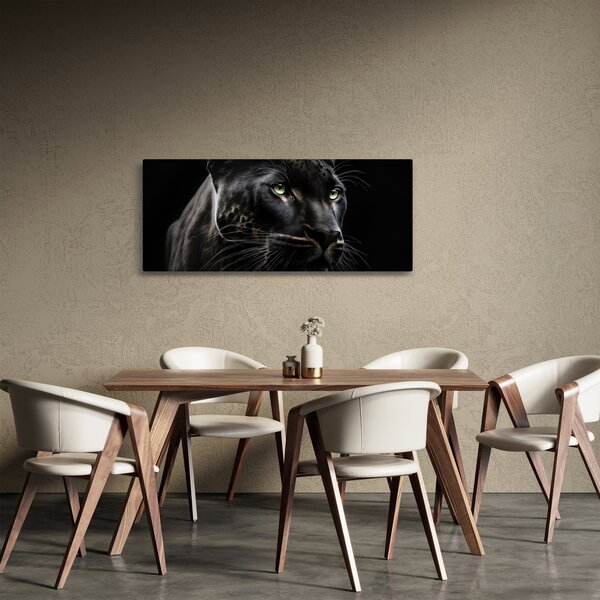 Obraz - Čierny panter (120x50 cm)
