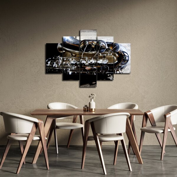 Obraz - Saxofón (150x105 cm)