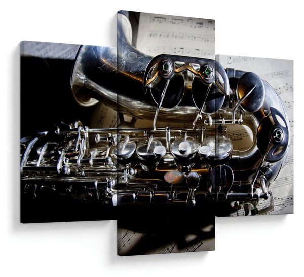 Obraz - Saxofón (90x60 cm)