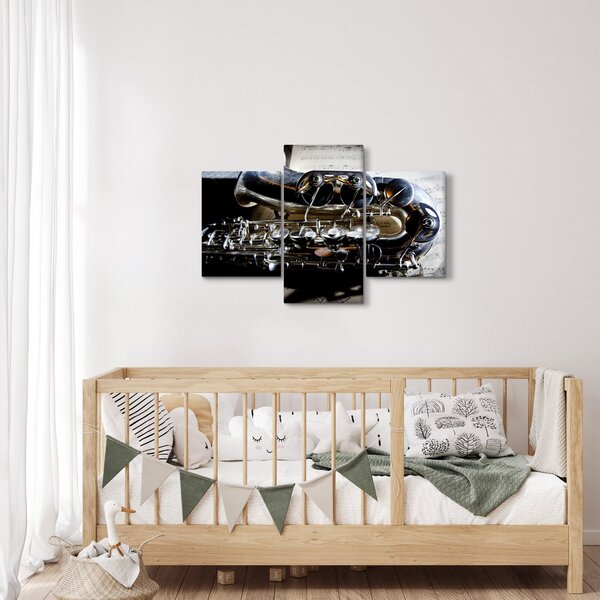 Obraz - Saxofón (90x60 cm)