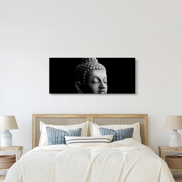 Obraz - Budha, portrét (120x50 cm)