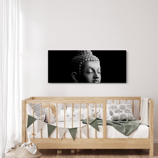 Obraz - Budha, portrét (120x50 cm)