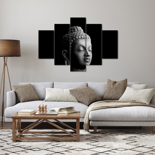 Obraz - Budha, portrét (150x105 cm)