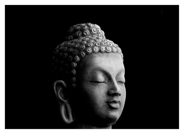 Obraz - Budha, portrét (70x50 cm)