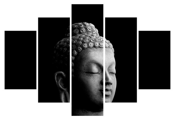 Obraz - Budha, portrét (150x105 cm)