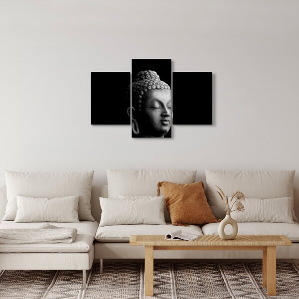 Obraz - Budha, portrét (90x60 cm)