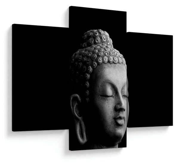 Obraz - Budha, portrét (90x60 cm)