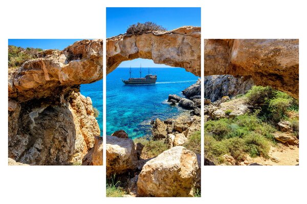 Obraz - Cape Greco (90x60 cm)