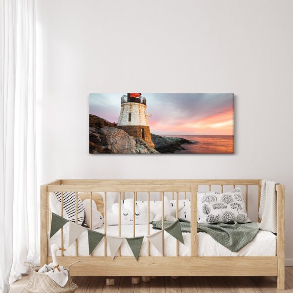 Obraz - Maják Castle Hill (120x50 cm)