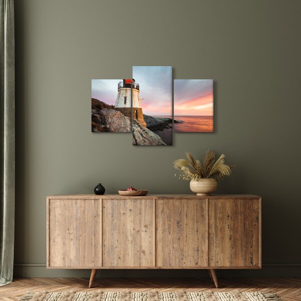 Obraz - Maják Castle Hill (90x60 cm)
