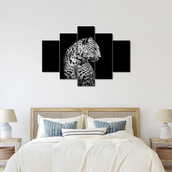 Obraz - Leopard (150x105 cm)