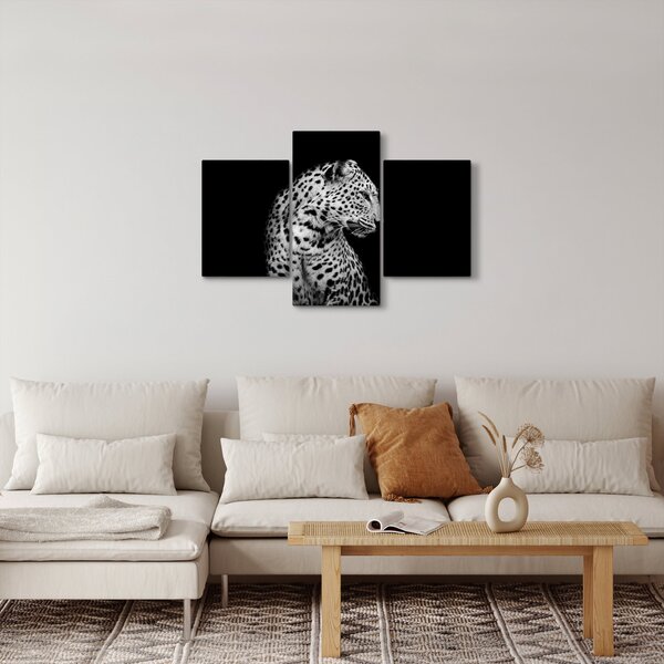 Obraz - Leopard (90x60 cm)