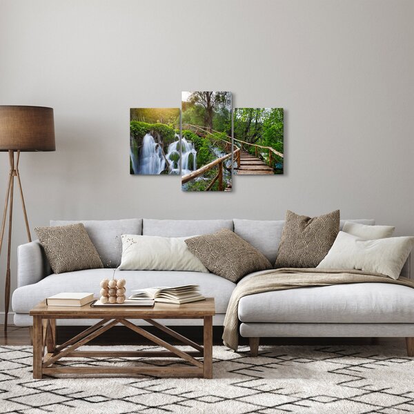 Obraz - Plitvické jazerá (90x60 cm)