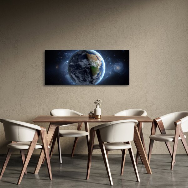 Obraz - Pohľad z Vesmíru (120x50 cm)