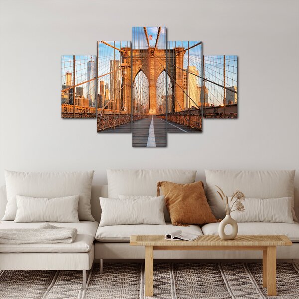Obraz - Brooklynský most (150x105 cm)