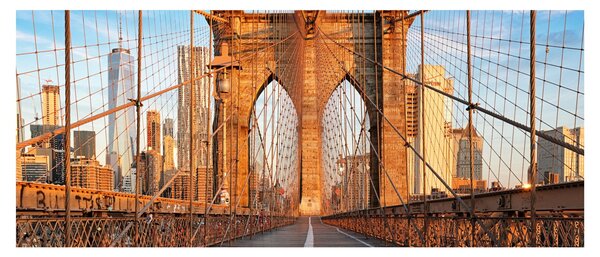 Obraz - Brooklynský most (120x50 cm)