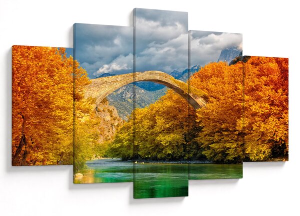 Obraz - Konitsa most (150x105 cm)