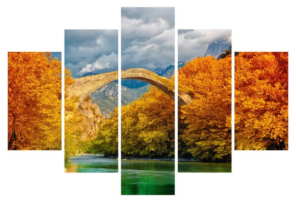 Obraz - Konitsa most (150x105 cm)