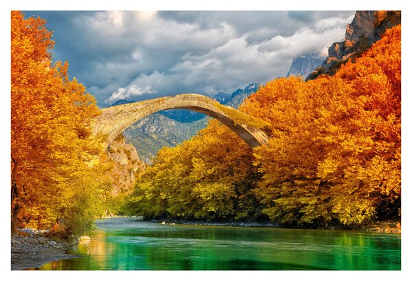 Obraz - Konitsa most (90x60 cm)