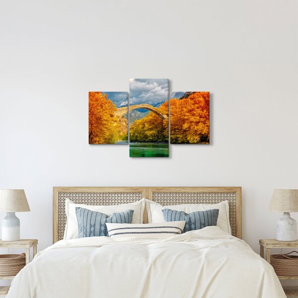Obraz - Konitsa most (90x60 cm)