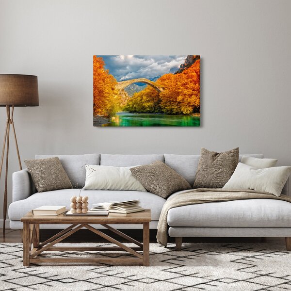 Obraz - Konitsa most (90x60 cm)