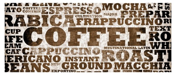 Obraz - Coffee (120x50 cm)