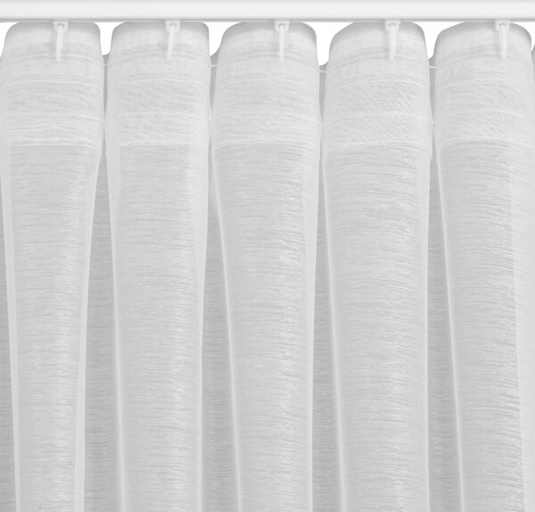 ZÁCLONA NA PÁSKE BELISSA 300X300 CM BIELA