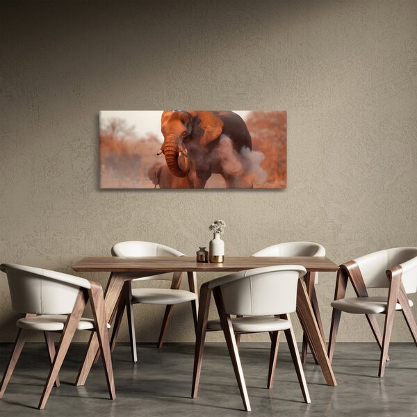 Obraz - Veľký slon africký (120x50 cm)