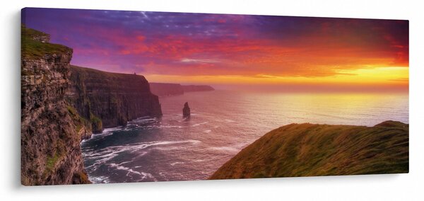 Obraz - Moherské útesy (120x50 cm)