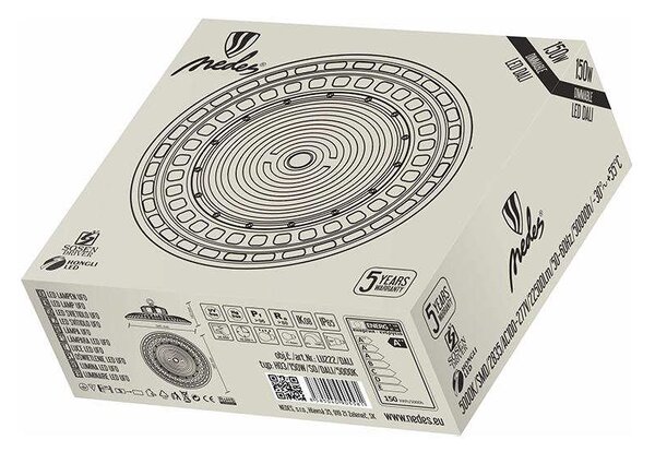 LED svietidlo UFO 150W/IP65/5000K/DALI (LU222/DALI)