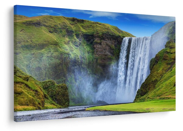 Obraz - Vodopád Seljalandsfoss (90x60 cm)