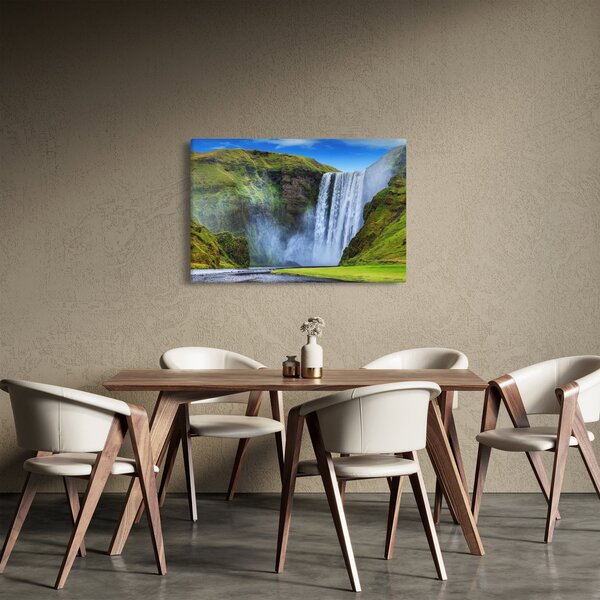 Obraz - Vodopád Seljalandsfoss (90x60 cm)