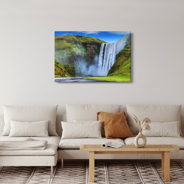 Obraz - Vodopád Seljalandsfoss (90x60 cm)