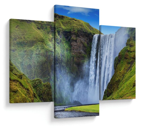 Obraz - Vodopád Seljalandsfoss (90x60 cm)