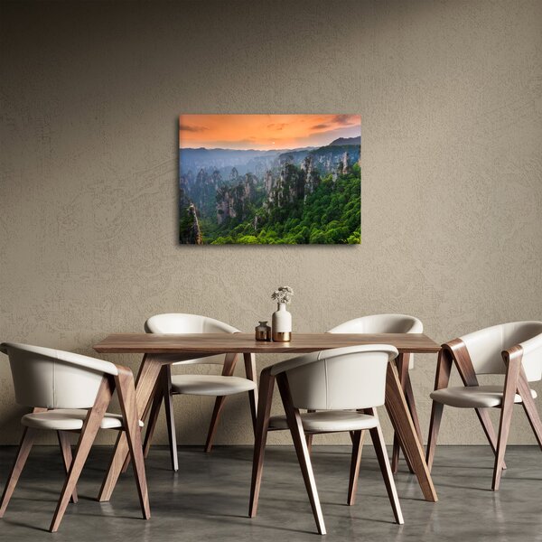 Obraz - Národný lesný park Zhangjiajie (70x50 cm)