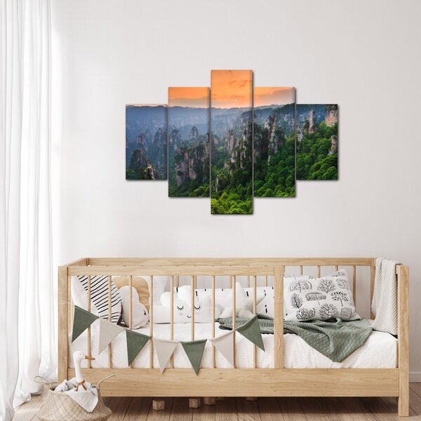 Obraz - Národný lesný park Zhangjiajie (150x105 cm)