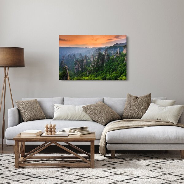 Obraz - Národný lesný park Zhangjiajie (90x60 cm)