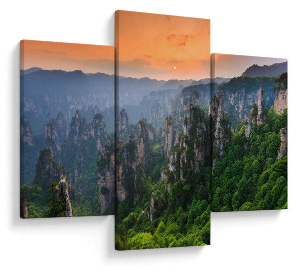 Obraz - Národný lesný park Zhangjiajie (90x60 cm)