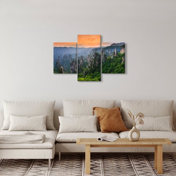 Obraz - Národný lesný park Zhangjiajie (90x60 cm)
