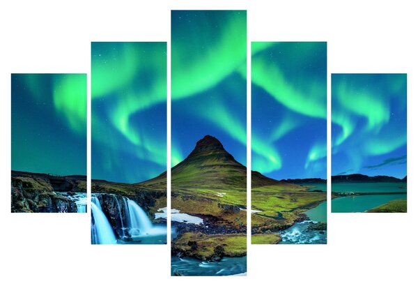 Obraz - Kirkjufell, Island (150x105 cm)