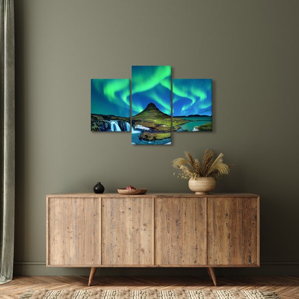 Obraz - Kirkjufell, Island (90x60 cm)