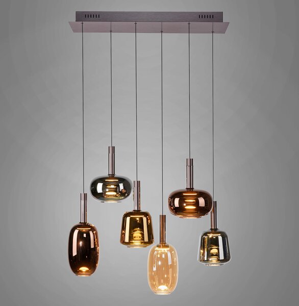 ZÁVESNÉ LED SVIETIDLO, 90/42/200 cm - Interiérové svietidlá