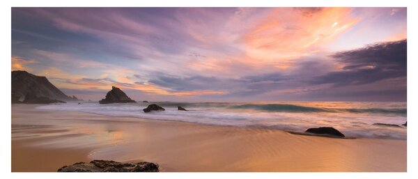 Obraz - Praia da Adraga (120x50 cm)